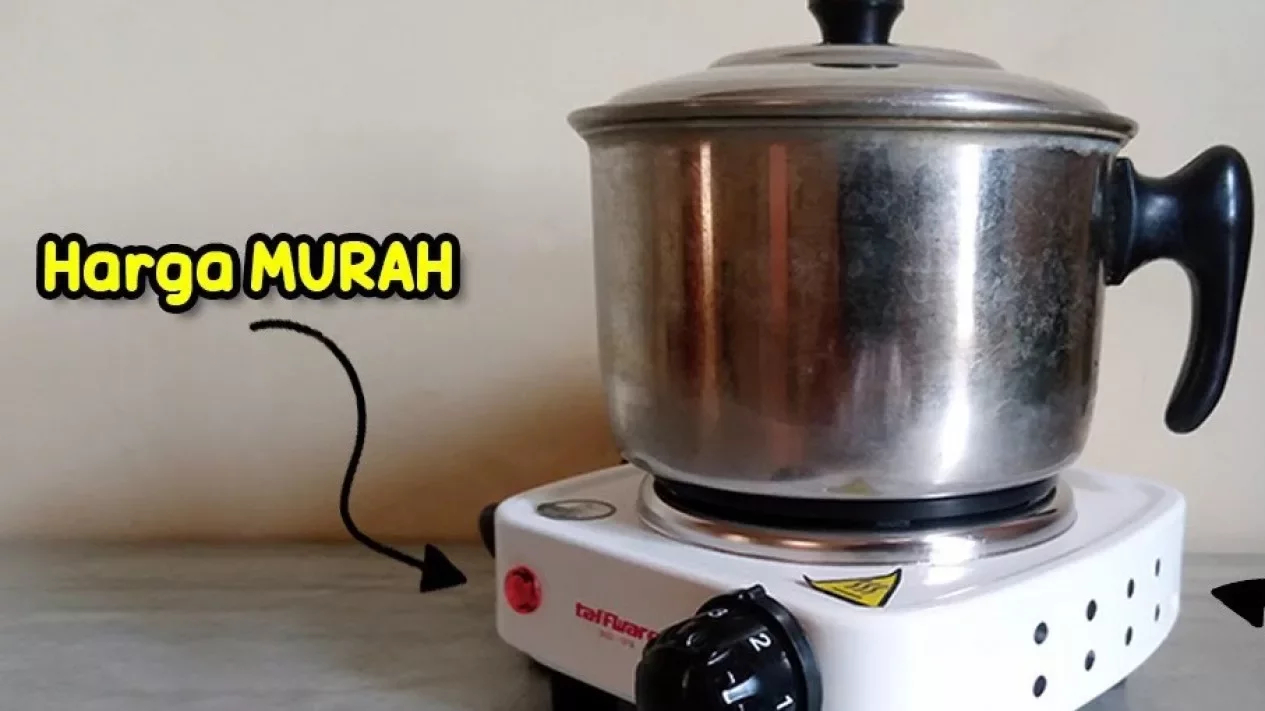 Kompor Listrik Portable Murah untuk Anak Kos, Mulai 70 Ribuan!