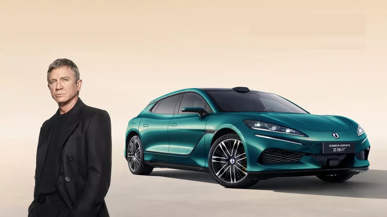 Mobil Listrik Mewah Denza Gandeng Daniel Craig Jadi Wajah Baru