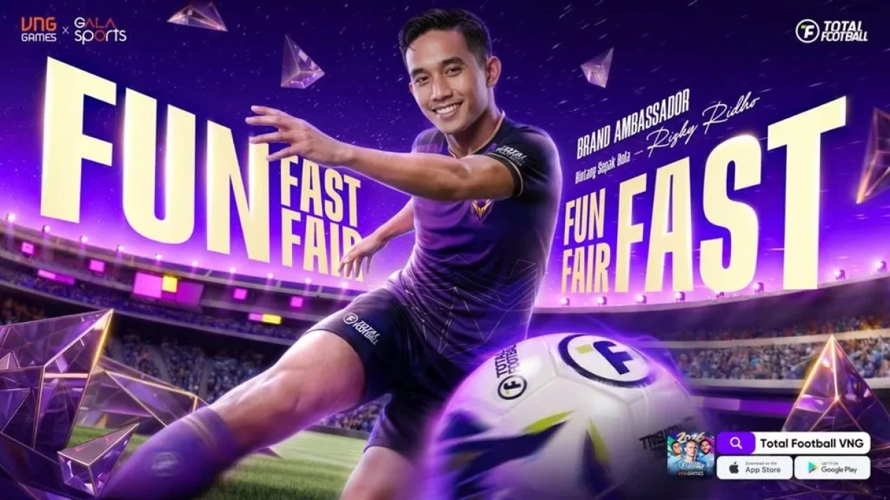 Game Sepak Bola Total Football VNG Rilis, Gandeng Rizky Ridho