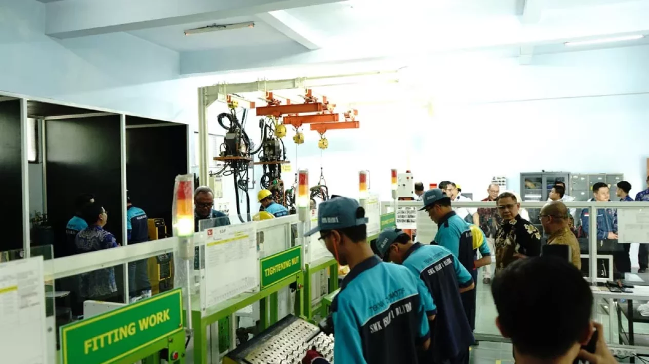 Kelas Industri DOJO Daihatsu Perkuat Kualitas Vokasi di Blitar