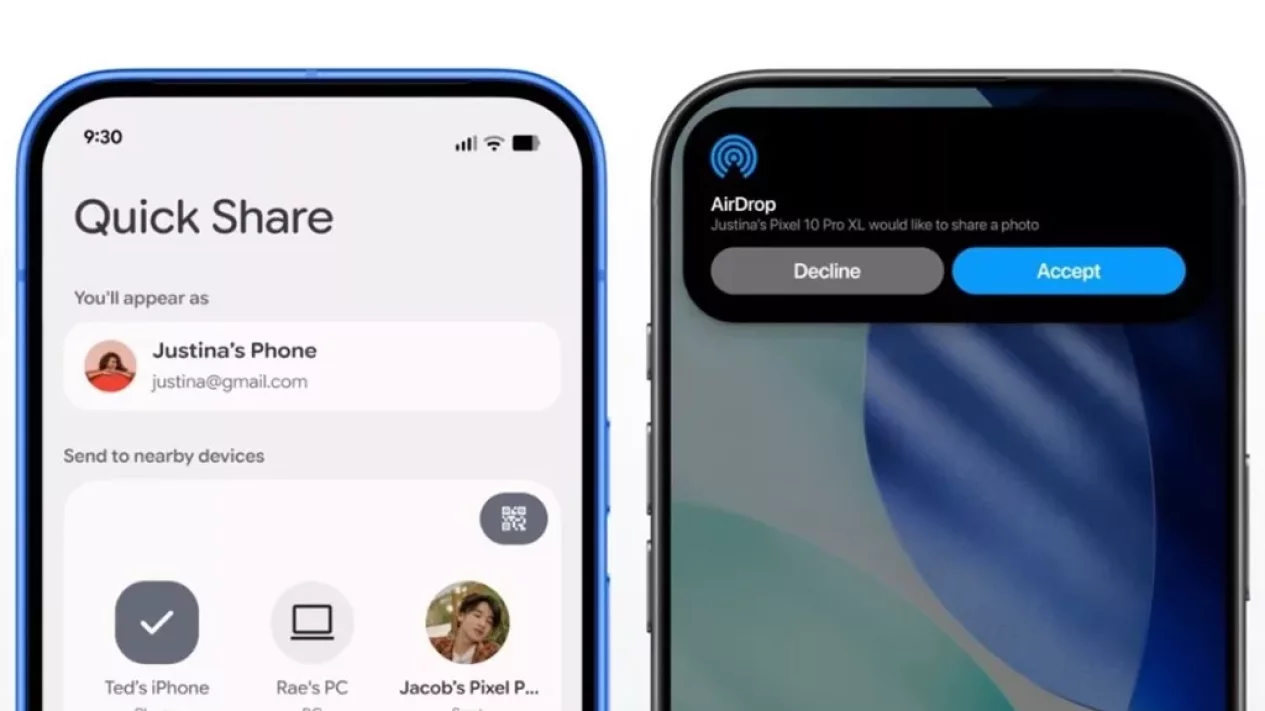 Fitur Quick Share ke AirDrop Meluas ke Banyak HP Android