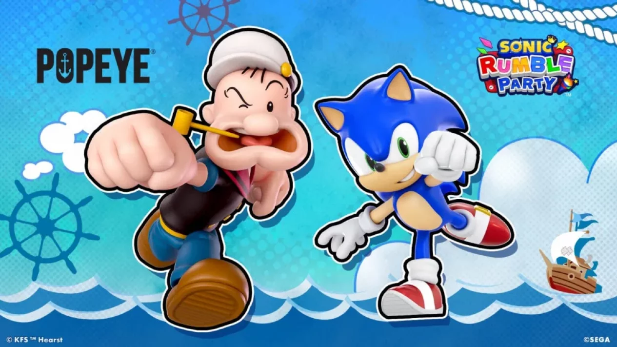 Kolaborasi Sonic Rumble Popeye Resmi Dimulai, Ini Detailnya