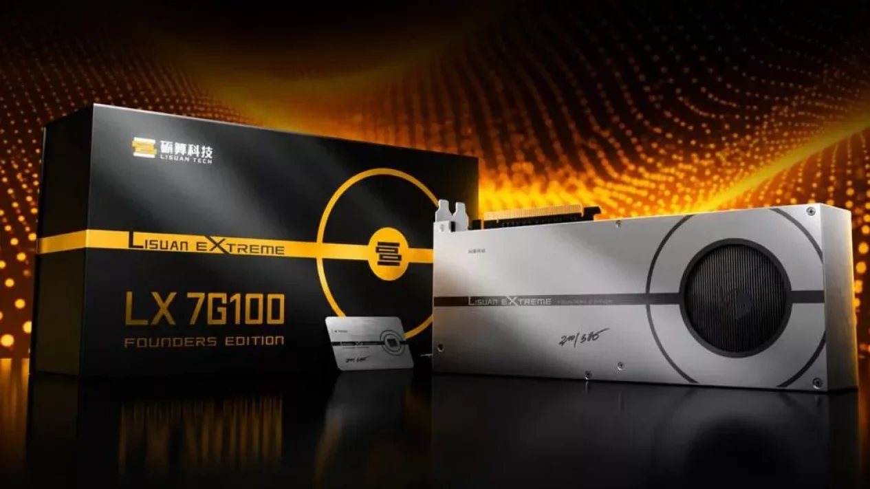 GPU Gaming Buatan China Lisuan LX 7G100 Dirilis, Mahal!