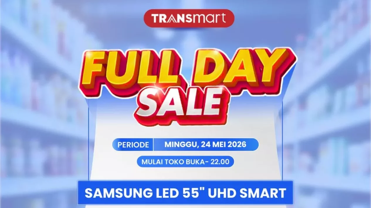Promo Samsung Smart TV 43 Inch di Transmart Cuma Rp 3 Jutaan