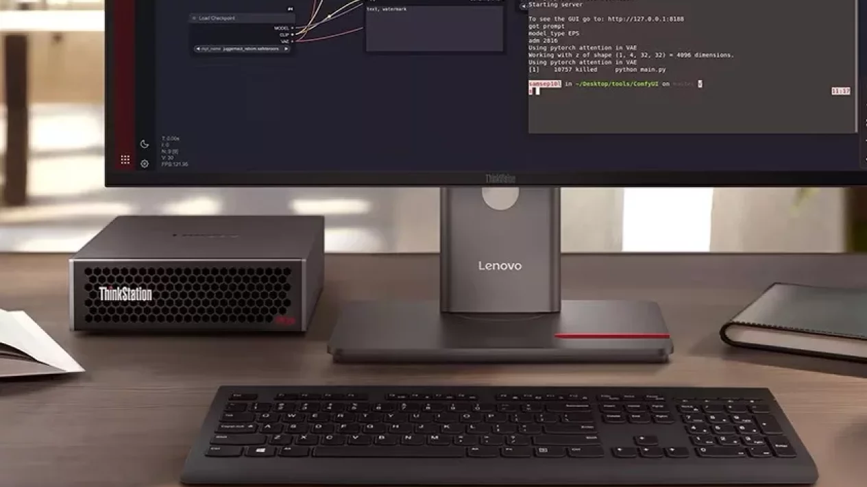 Lenovo ThinkStation PGX Indonesia: Workstation AI Mini Bertenaga