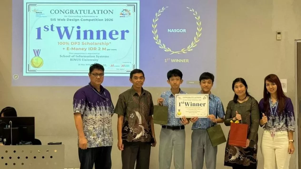 Kompetisi Web Design Binus 2026 Lahirkan Talenta Muda