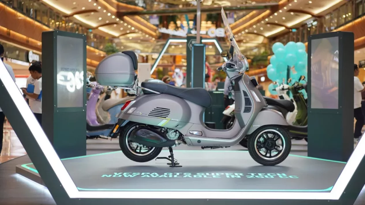 Vespa GTS Super Tech Resmi Meluncur dengan Mesin HPE 250