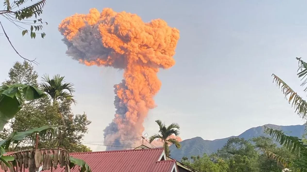 Erupsi Gunung Marapi Hari Ini, Semburkan Abu Vulkanik 2 Km