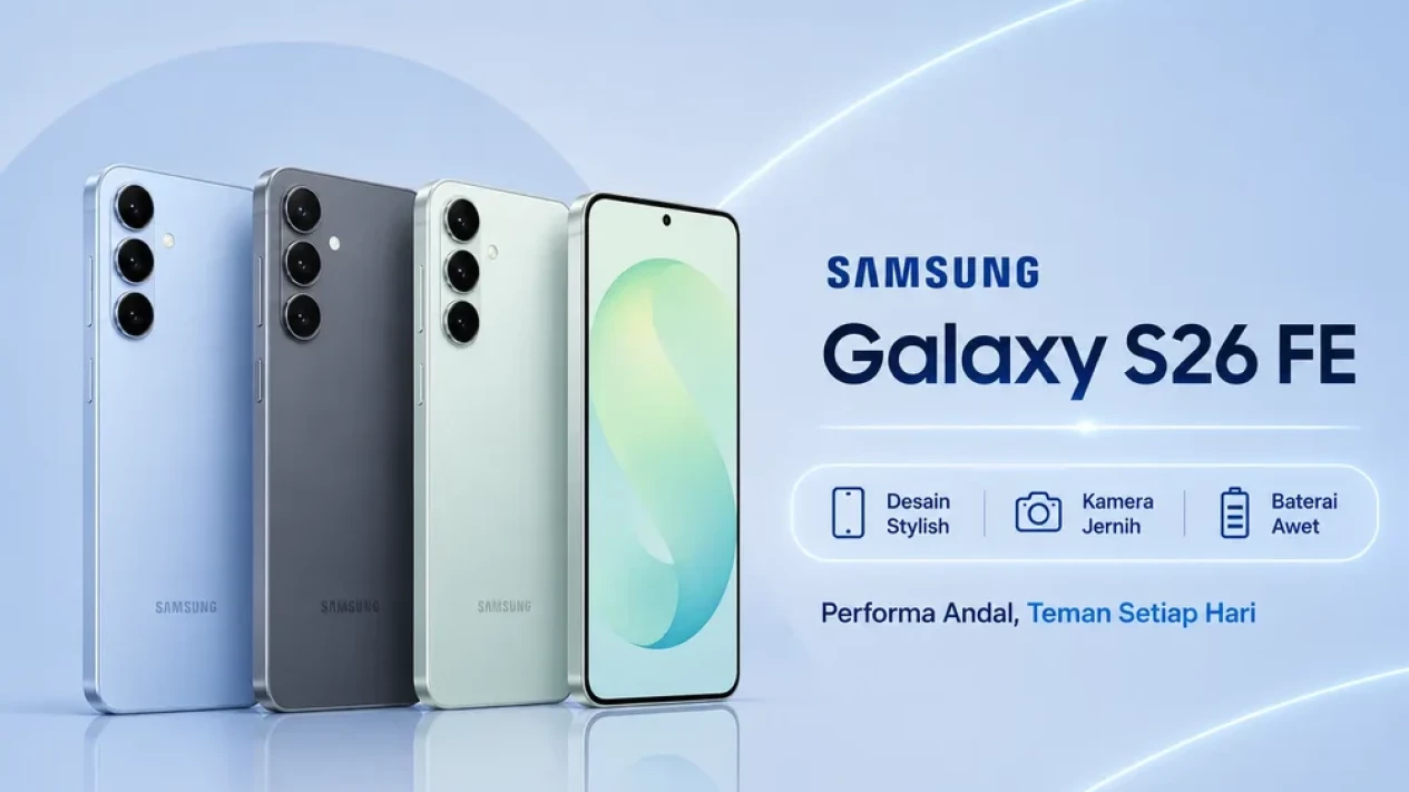 Samsung Galaxy S26 FE Resmi di RI! Kamera AI Makin Canggih, Cek Harga dan Promo