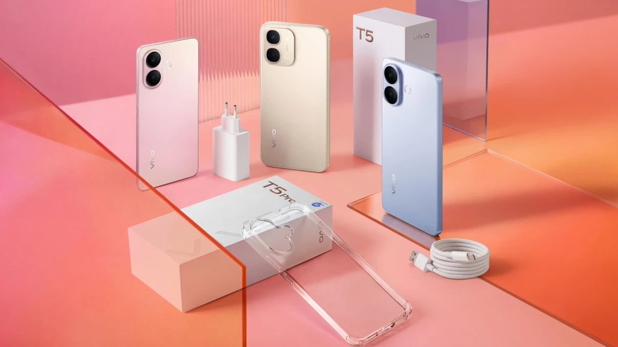Vivo T5 Resmi Meluncur di India, Baterai 7.050mAh dan Layar AMOLED 144Hz Jadi Andalan
